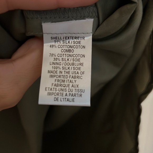 Milly size 4 silk Shirt dress. Brand new. - Picture 9 of 11